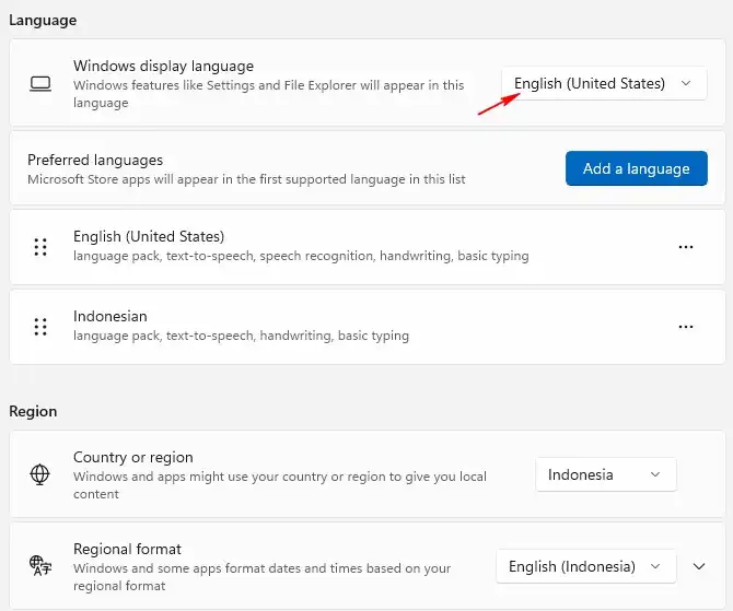 Cara Mengubah Bahasa Di Windows 11 Menjadi Bahasa Indonesia