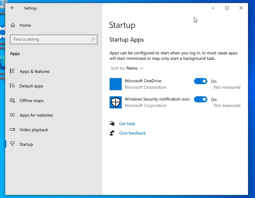 mematikan startup program windows 10