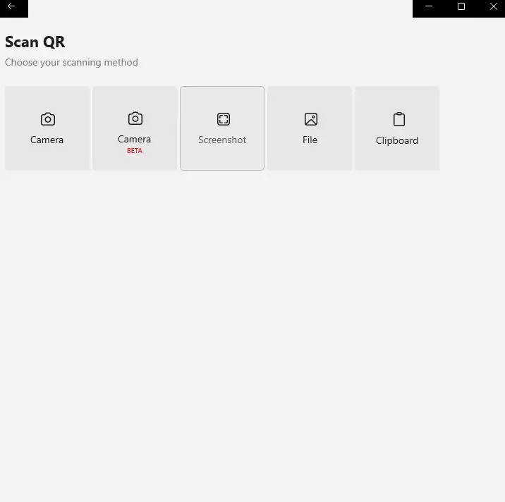 cara scan kode QR di laptop via aplikasi codex qr reader