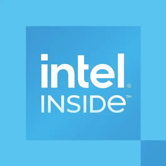 logo prosesor intel baru