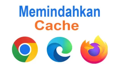 memindahkan cache browser