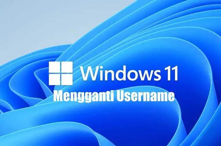 cara mengganti username di Windows 11