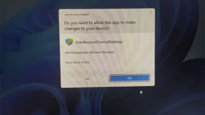4 Cara Mematikan User Account Control (UAC) di Windows 11