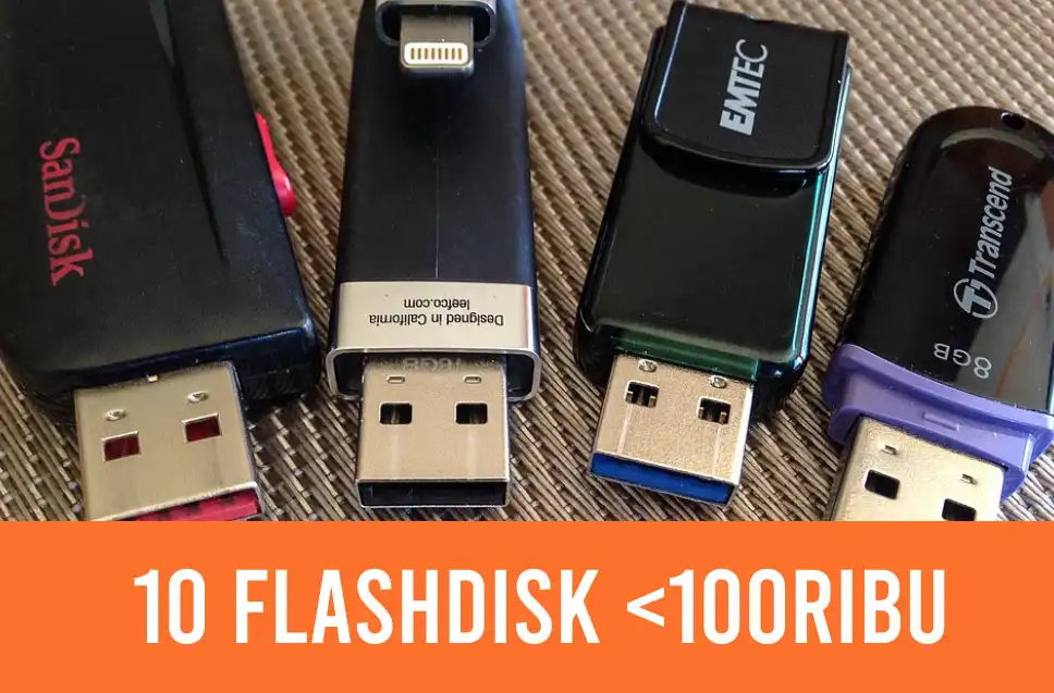 10 rekomendasi flashdisk terbaik di bawah 100 ribu