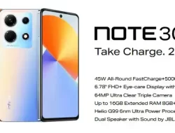 Spesifikasi dan Harga Infinix Note 30 di Indonesia