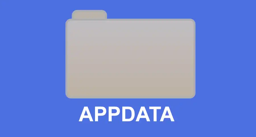 cara menampilkan folder appdata di Windows