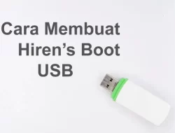 Cara Membuat Hiren’s Boot USB, Flashdisk Penyelamat PC Windows
