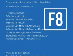 Cara Mengaktifkan Tombol F8 Untuk Masuk Safe Mode di Windows 11/10