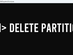Cara Menghapus Partisi EFI di Windows
