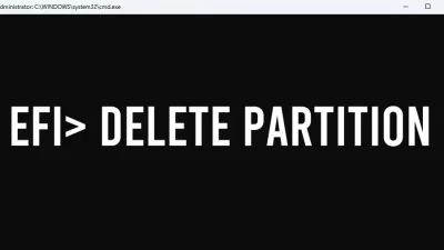 Cara Menghapus Partisi EFI di Windows