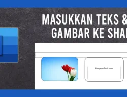 Cara Memasukkan Teks dan Gambar ke dalam Shape di Word