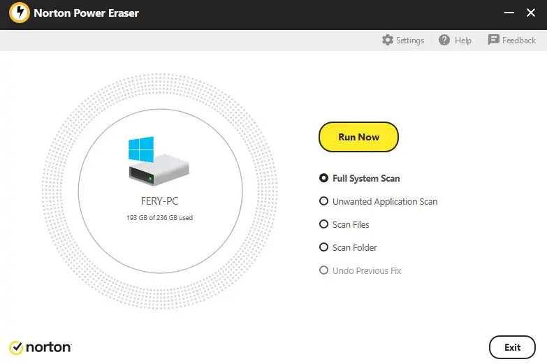 Norton Power Eraser 