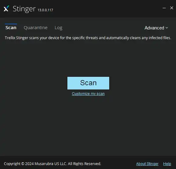 trellix mcafee stinger portable