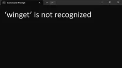 Cara Mengatasi Winget is Not Recognized di CMD Windows