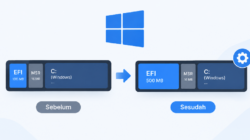 Cara Memperbesar Partisi EFI Windows Tanpa Install Ulang