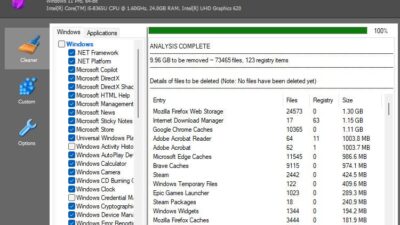 FluentCleaner Classic, Pembersih Windows Yang Ringan, Kecil dan Portable